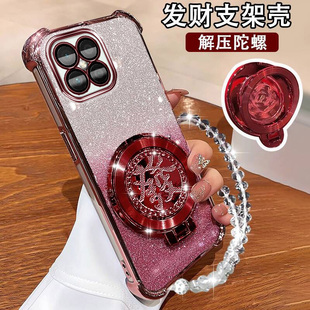 华为nova8se手机壳新款磁吸JSC-AN00国潮旋转支架nova8se荣耀play5防摔保护套nove8es网红时尚潮款ply5保护套