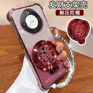 华为荣耀X50手机壳闪粉HONORx60网红国潮支架X50pro X50gt陀螺磁吸荣誉X40镜头全包x50保护套X60超薄防摔软套