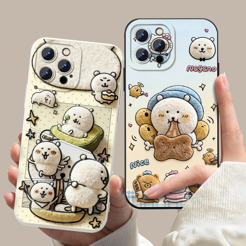 仿毛绒自嘲熊卡通周边可爱小熊