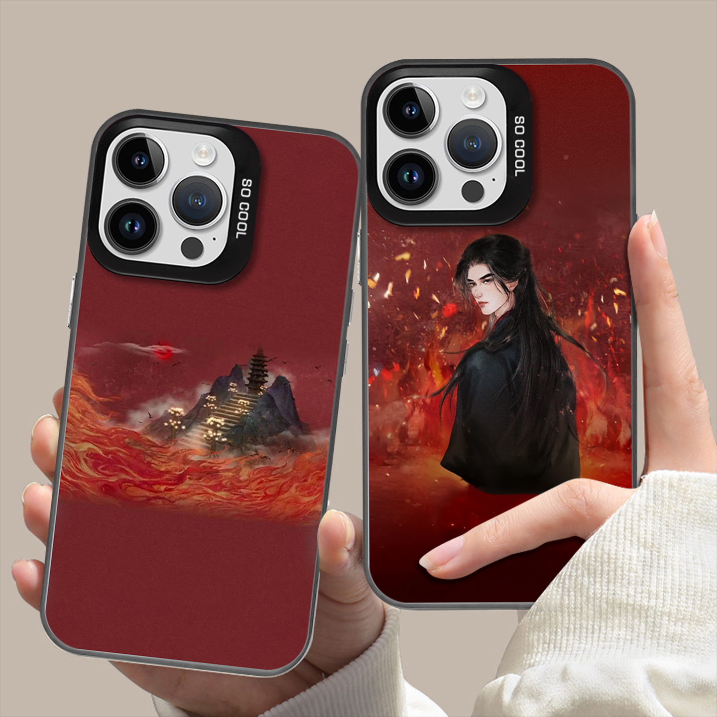 陈飞宇同款献鱼镭射壳