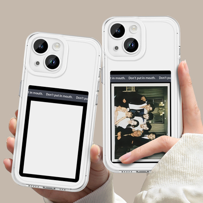 李柯以同款拍立得透明软壳