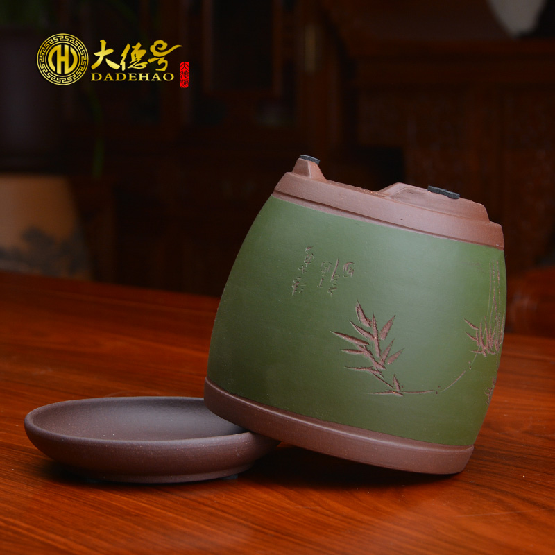 紫砂花盆精品发财树文竹小花盆多肉植物室内盆栽兰花盆宜兴陶瓷