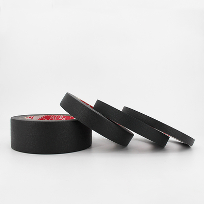 亚众 YZ3014黑色美纹纸 遮字遮蔽喷漆纸质胶带 可手撕 分色定位