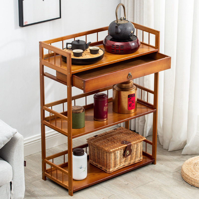 茶水桌小茶几烧水泡茶台茶桌侧边柜茶柜架置物架茶叶茶具收纳架子