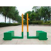 学校移动排球柱体育馆排球球架运动馆球柱支架含网