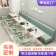 简约甜品店奶茶店沙发卡座桌椅网红餐厅咖啡厅餐饮店小吃店桌椅