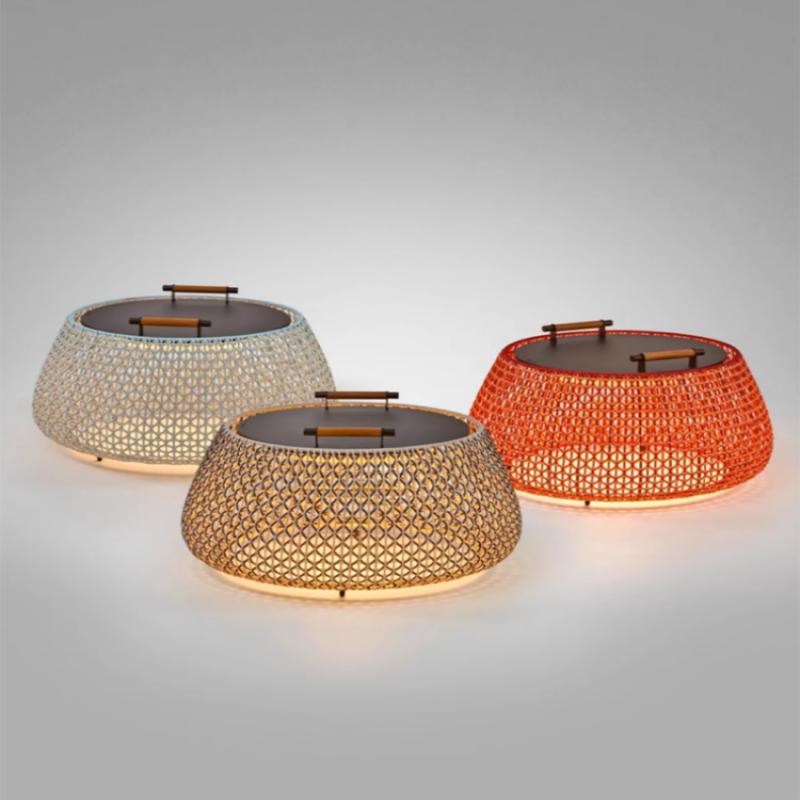 室外防水庭院落地灯户外景观灯手工编织草坪氛围桌子灯露台花园灯