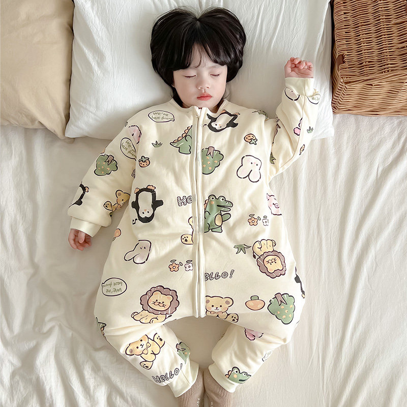 睡袋秋冬款儿童加厚夹棉冬季婴儿防踢被子神器男童连身睡衣春秋款,婴童用品,睡袋/防踢被,淘宝优惠券,粉丝福利购,淘宝优惠卷