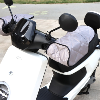 电动车把手套防晒春夏季薄款防水防风女电瓶摩托电护手把套遮阳罩