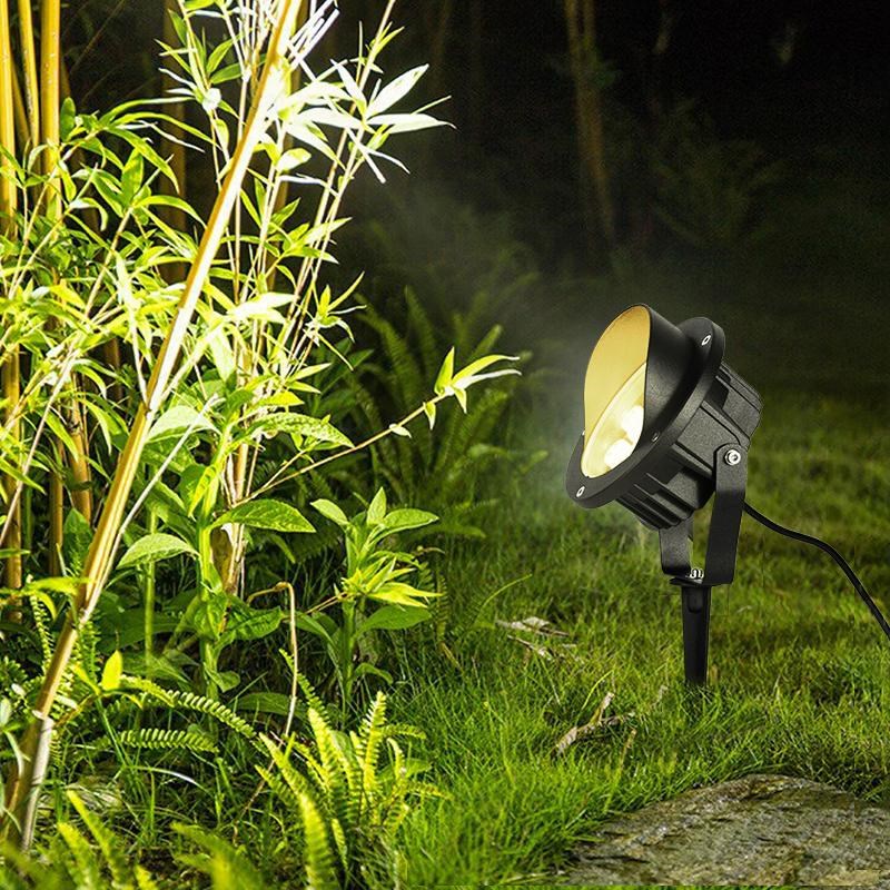 照树灯led投光灯防水户外射灯插地灯室外投射超亮草坪景观庭院灯