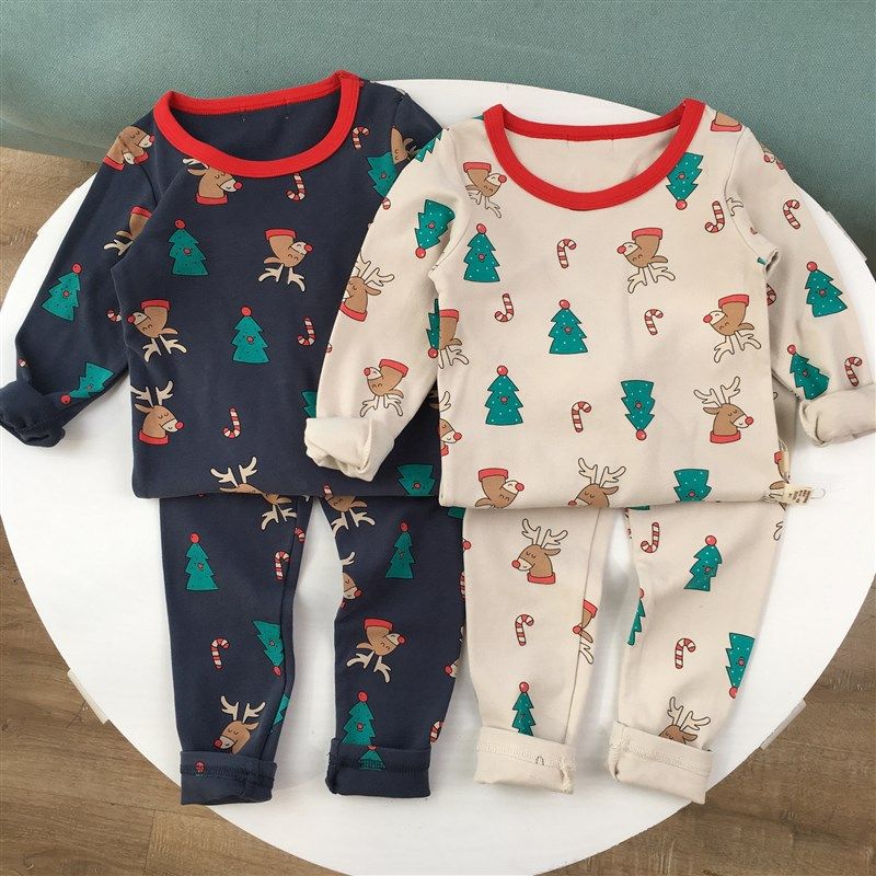 儿童内衣套组纯棉加厚男s童女童秋衣卫生裤贴身有弹力棉毛衫睡衣,童装/婴儿装/亲子装,内衣套装,淘宝优惠券,粉丝福利购,淘宝优惠卷