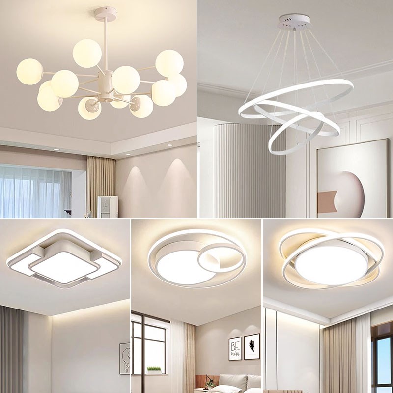 客厅吊灯LED灯北欧网红魔豆分子灯餐厅卧室现代简约全屋套餐灯具