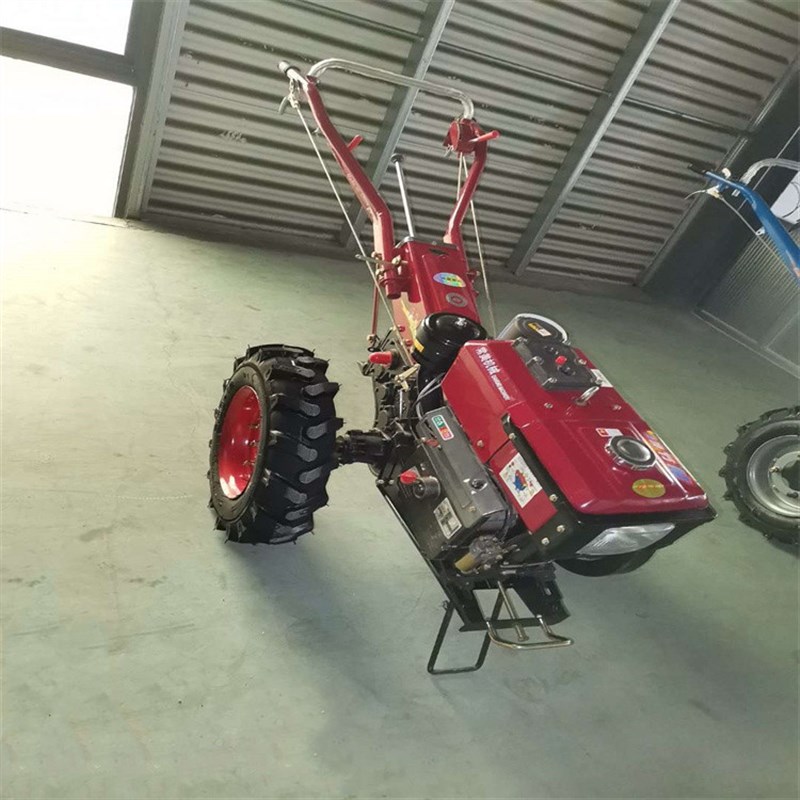 8马力手扶拖拉机 山区链轨微耕机 厂家生产松土旋耕机开沟机