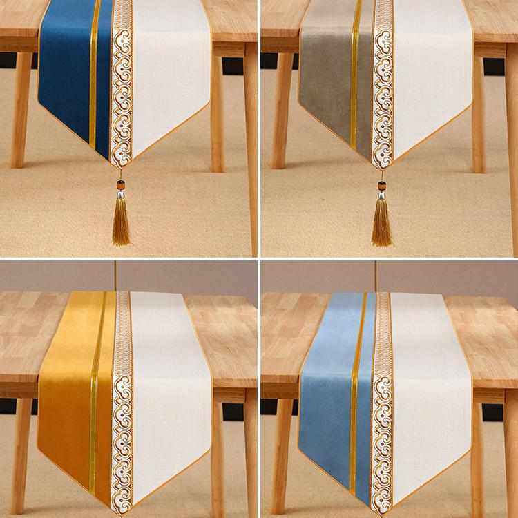 茶桌垫布桌旗新中式禅意茶席餐z桌布长条轻奢高端茶巾茶几茶台茶,居家布艺,桌旗,淘宝优惠券,粉丝福利购,淘宝优惠卷