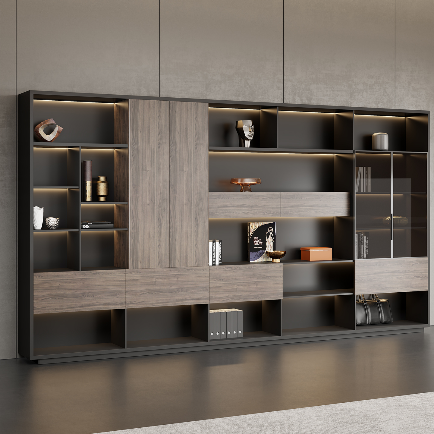 文件柜木质简约现代资料柜