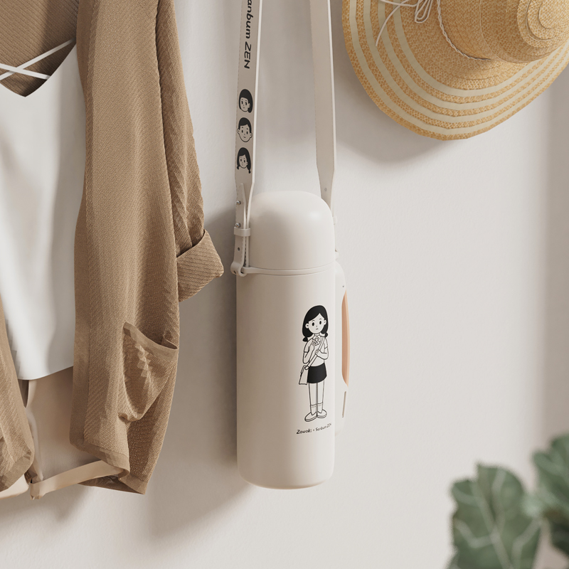 造物集不锈钢保温杯女生大容量水杯高颜值水壶随行户外杯子保温壶