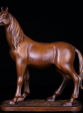 工艺品马摆件八骏雄风家居酒柜装饰品开业礼品办公室桌工艺品摆设