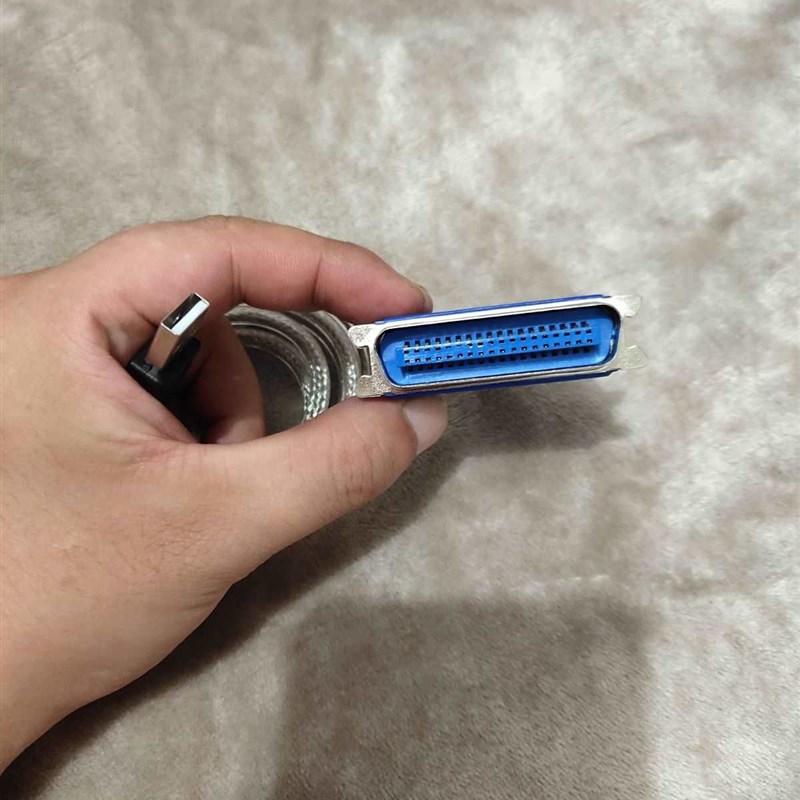 新并口转USB接口线36(25)针数据连接线1284接口机打印转换老式