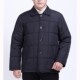 爸爸冬装 爸爸宽松毛领加厚棉衣棉服 外套男中年保暖夹克中老年男装