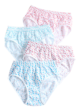 AB中老年人女士内裤女纯棉高腰加大码宽松加肥妈妈老人三角裤女夏