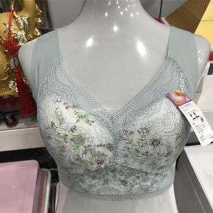 当季爆款一片式宫廷复古花面内衣聚拢上托侧收无钢圈文胸睡眠背心