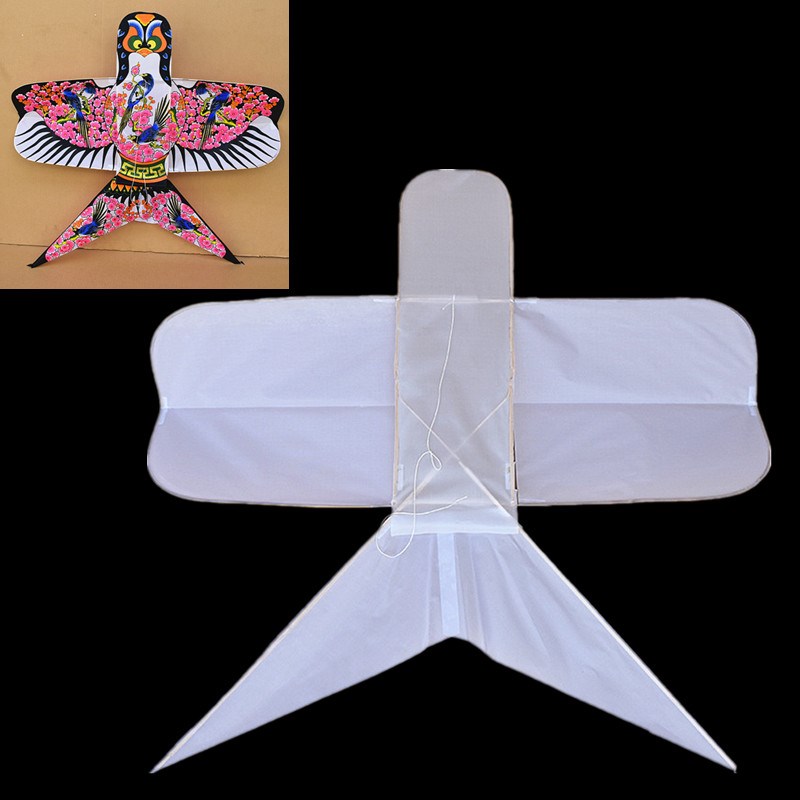 潍坊空白沙燕风筝diys材料包立体微风易飞手绘填色竹子儿童幼儿园