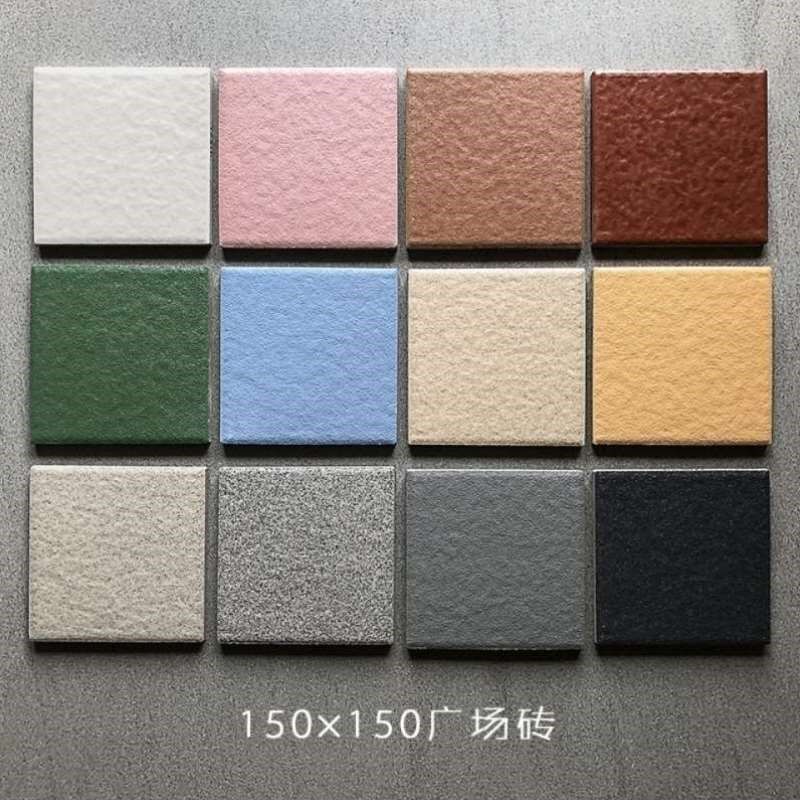 150*150户外广场砖广场人行道花园庭院走道地砖酒店车库耐磨瓷砖