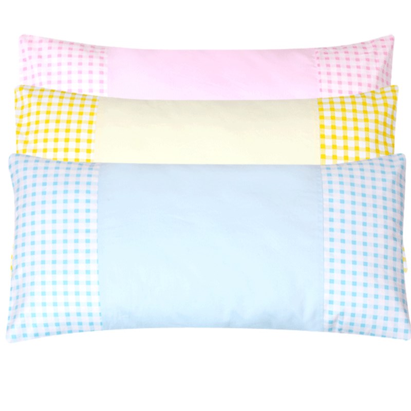 小儿郎儿童枕头 婴儿床睡枕春夏秋冬宝宝枕芯加长枕 带枕套