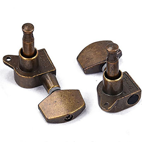 复古做旧纯铜吉他卷弦器上弦旋钮木吉他民谣吉他电吉他大手柄弦准