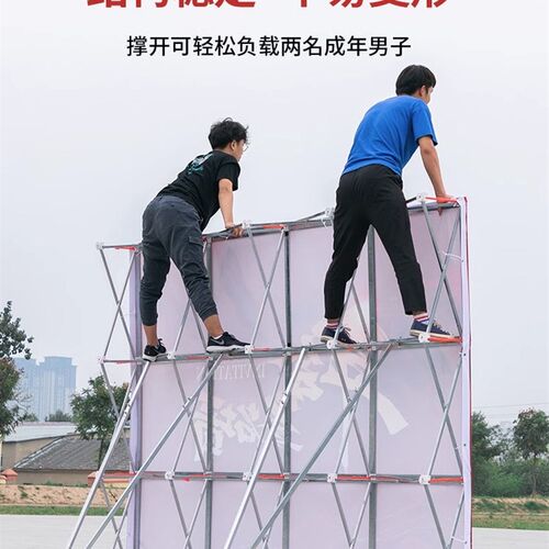 户外加厚拉网展架广告展示折叠简易桁架背景墙签名架子喷绘海报布