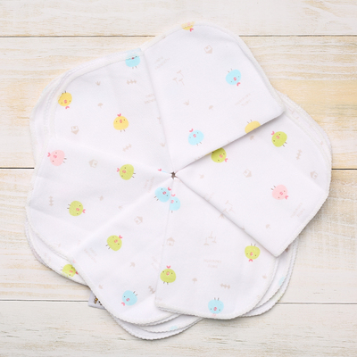 口水巾婴儿洗脸纯棉宝宝擦嘴手帕小方巾毛巾薄款新生儿超柔防吐奶