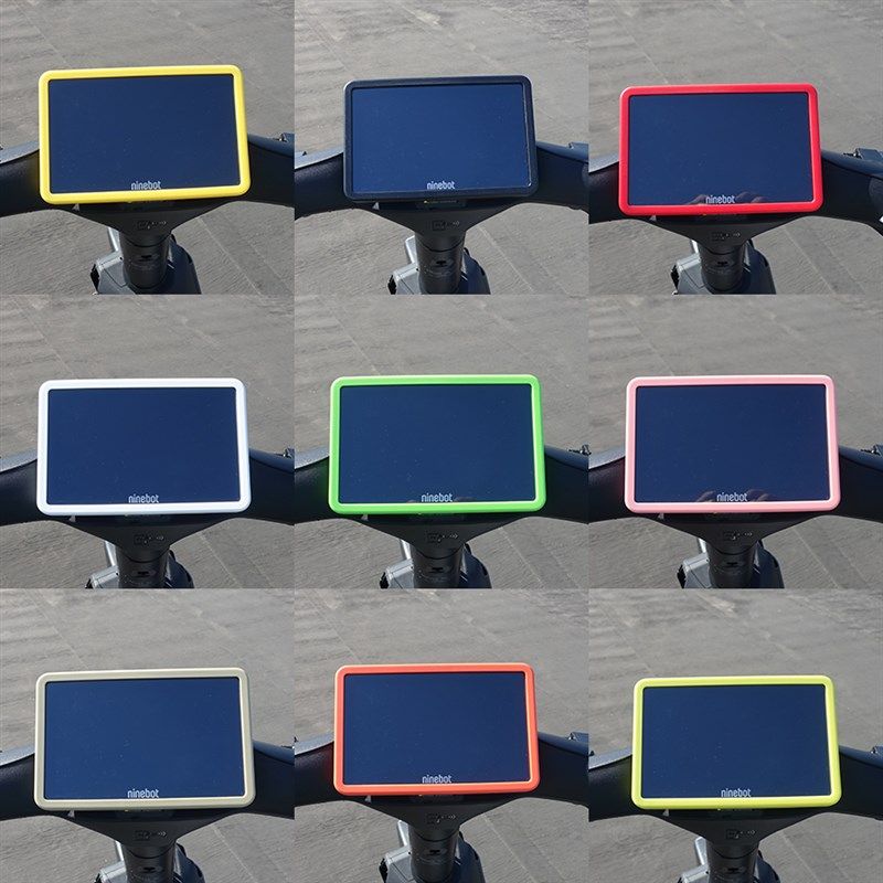 适用新款九/号电动车VZmix仪表罩配件防水透明壳炫彩保护盖耐刮改