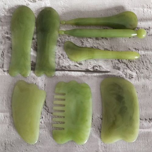 美容面部脸部拨筋棒经络刮痧板后背刮痧全身通用足底点穴棒美容棒