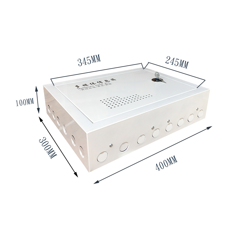 明装多媒体集线箱400x300家用弱电箱信息箱壁挂式网络箱带锁挂墙