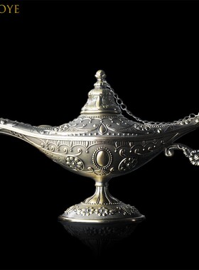 阿拉丁神灯大号摆件工艺品客厅书房办公室创意家居饰品复古礼品