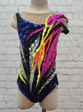 纳图薇艺术体操服3啦啦操艺考芭蕾舞比赛儿童表演训练技巧服N693