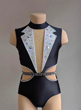 纳图薇艺术体操服啦啦操艺考滑冰服比赛儿童表演训练技巧服N910