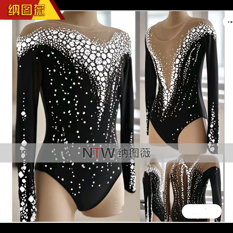 纳图薇艺术体操服啦啦操比赛