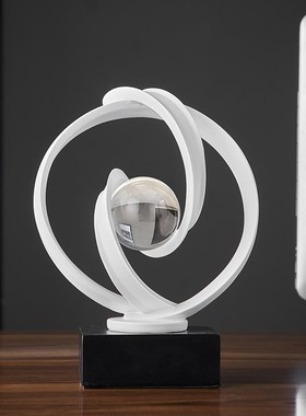 创意时来运转摆件客厅轻奢酒柜装饰品电视柜办公室高级感小众