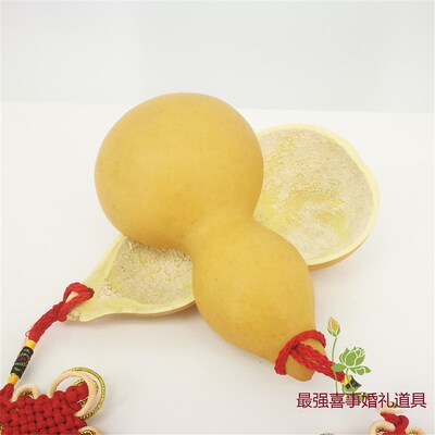 葫芦红色合卺酒壶挂件摆件装饰礼品酒杯道具中式婚礼酒具交杯酒