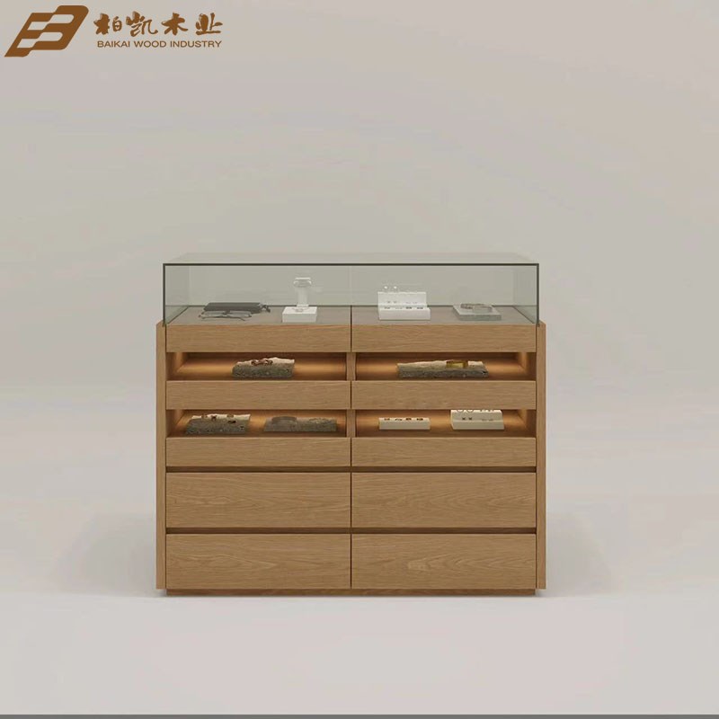 日韩陈列柜饰品展示柜珠宝柜精品首饰展柜玻璃多层采购简易柜台