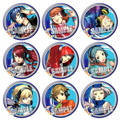 女神异闻录3吧唧徽章PERSONA3结城理/AEGIS/伊丽莎白动漫胸章K