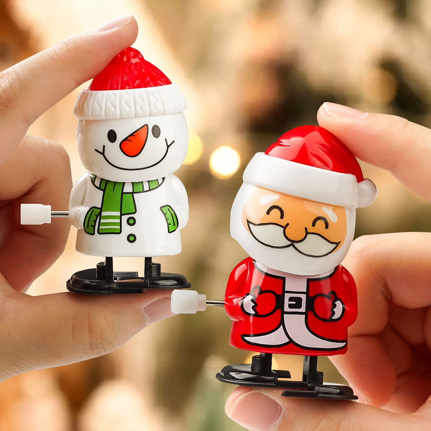 【买一个送一个】圣诞发条玩具