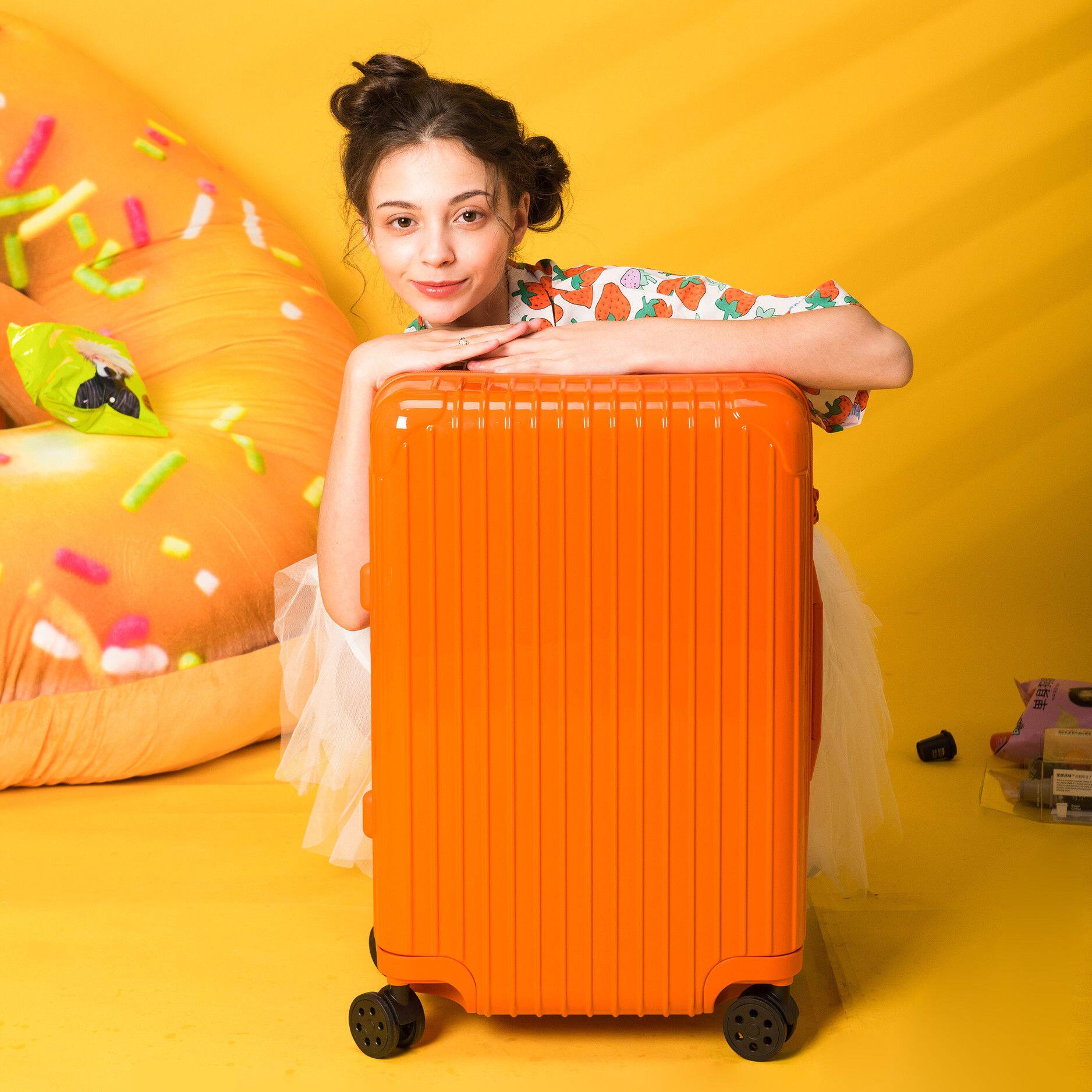行李箱女ins潮网红新款糖果色旅行箱