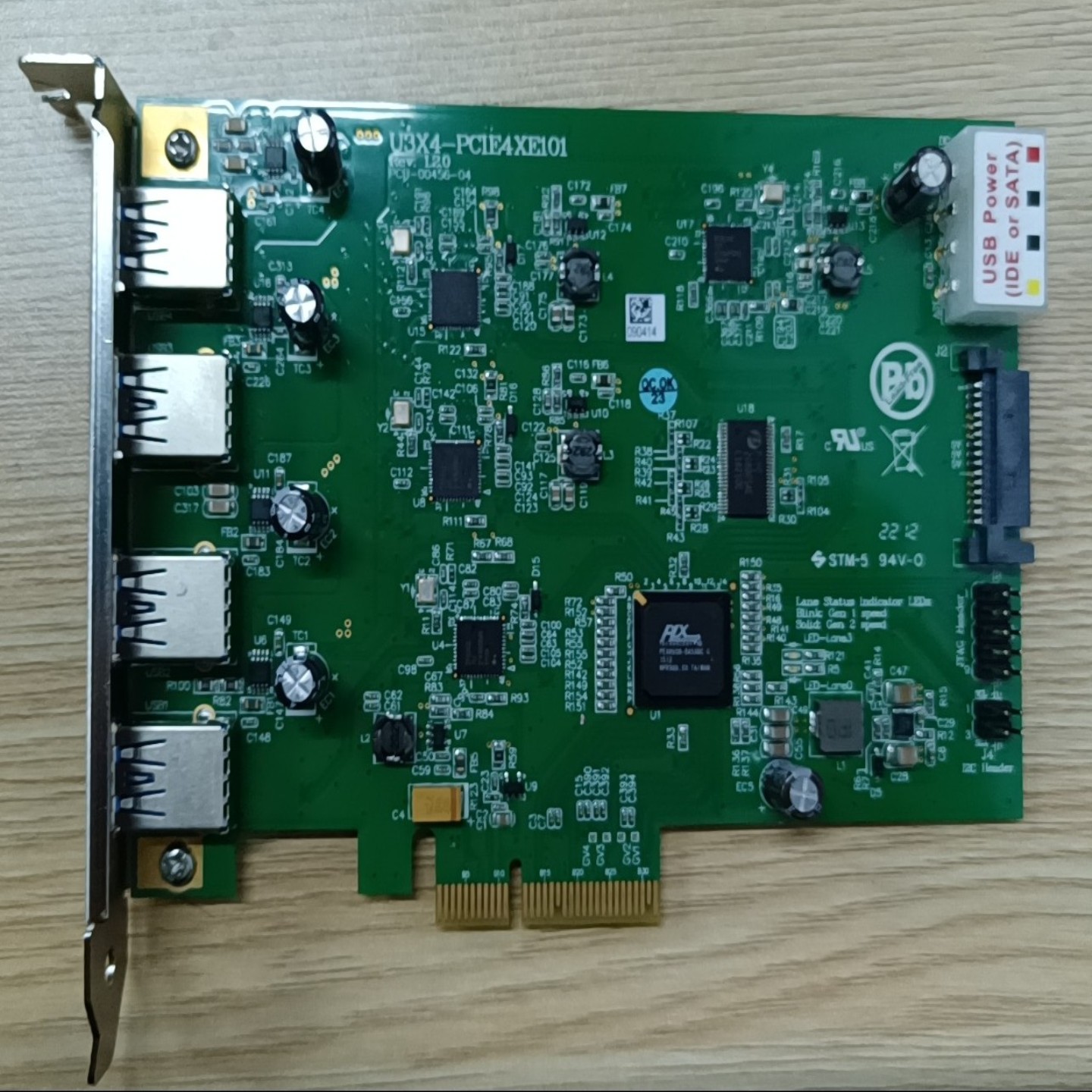 【请询价】IOI  U3X4-PCIE4XE101 usb30卡 便