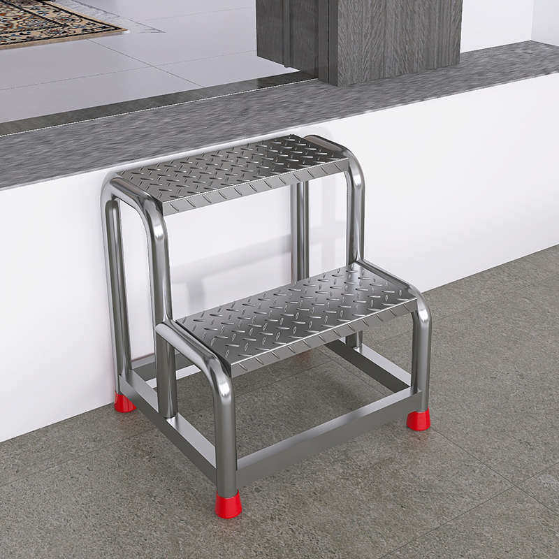 加厚304不锈钢梯凳踏步台阶凳工业登二三四步阶梯凳户外平台梯凳,居家日用,家用梯,淘宝优惠券,粉丝福利购,淘宝优惠卷