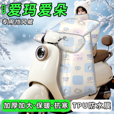 适用【爱玛爱朵TR1.0】挡风被
