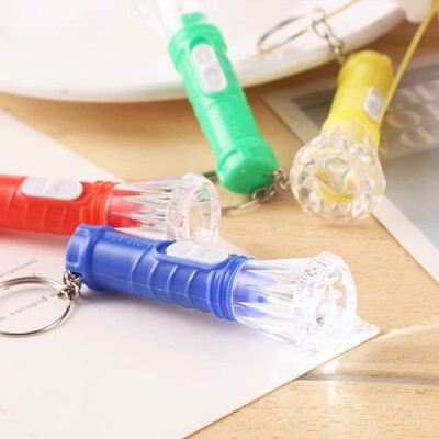迷你手电筒钥匙扣LED发光