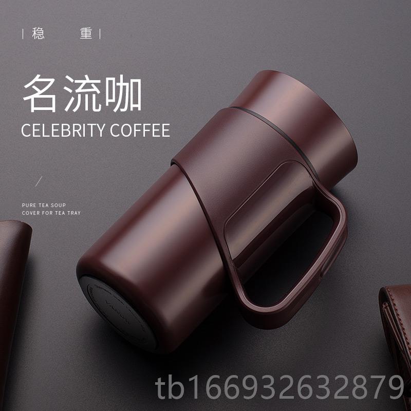 正品anow保1温杯男3V6不锈钢大容量茶离水分泡茶杯办公带手柄杯子