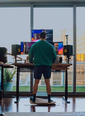 高档Gele站立办公平衡板健缓解压力足底按摩压身滑板e脚踝减力量